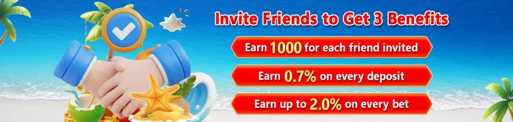 Invite Friends in 5555Bet